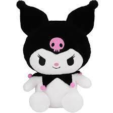 Juju Black Kawaii Plush (28 in) - Cute Stuffed Animal Kawaii Plushies - Peluche Big Stuffed Animals Plushie - Peluches Grandes Cute Plushies - Cool Stuff Plush - Plushy (Hpy)