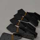 Black Hurricane Ties for Rafters,Hurricane Clips,Hurricane Brackets,Hurricane Straps for Shed,Rafter Hangers,Truss Brackets,Rafter Bracket(Left 25 pcs)