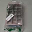 Silicone Ice Cube Tray 3 Pack, HANCELANT Ice Cube Mold, Ice Trays for Freezer with Lid for Whiskey, Baby Food, BPA Free, Easy Release (Blue+Green+Pink)