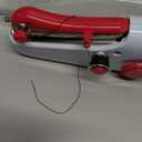 Handheld Sewing Machine, Mini Portable Electric Sewing Machine for Beginners Adult, Easy to Use and Fast Stitch Suitable for Clothes,Fabrics, Cutains,DIY Home Travel (White)