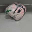 KOESON Four Legged Winter Coat, Warm Dog Jacket with Adjustable Buckles, Turtleneck Windproof Fleece Jackets, Reflective Fullbody Snowsuit Puffer Coat Pink Grey, Size: L