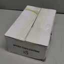 3" Office Chair Wheels Replacement, Roller Blade Wheels - Set of 5, 880LBS Heavy Duty, Noiseless & Rolling Casters (Hardwood/Carpet/Tile), Universal Fit Most Desk & Gaming Chairs, Transparent (Silver green)