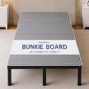 BlissBoard Twin Bunkie Board, 38 x 75 in, Low-Profile Mattress Support