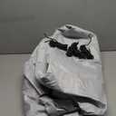 1010 Canopy Replacement Top, Pop Up Canopy Replacement Tent Cover for Straight Leg Frame, Waterproof Canopy Top Cover for Garden Patio Camping (Top Only)(Silver White) (10'x10' 420D Oxford Cloth)