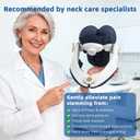 Neck Stretcher Cervical Traction Device - Adjustable Lightweight Neck Support Brace for Cervical Spine Decompression,Pain Relief Neck Decompression Tension Relief, FSA Eligible HSA Eligible