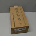 Flemoon Medium Outdoor Electrical Box (11.5x5.2x4 inch), IP54 Waterproof Extension Cord Cover w/6 Cable Entry Ports, Weatherproof Connection Box for Power Strip, Timer, Plug, Holiday Lights, Black