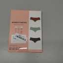 Hellopopgo Seamless Thongs For Women V-waisted No Show Thong Seamless Panties Breathable Comfortable Underwear Womens 6-Pack (Beige, L)