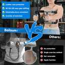 Twister Arm Trainer, Adjustable Chest Workout Equipment 40-130lb, Arm Trainer with 4 Spring, Chest Exerciser for Men, Detachable Power Bar Fitness Machine for Chest Clip Muscle