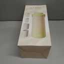 LUCKBEE Portable Breastmilk Cooler - 16oz Breast Milk Cooler Bottle with LCD Temp Display Cooling up to 24 Hours, Breastmilk Chiller with 2pcs Milk Storage Bottles, Breastfeeding Essentials for Baby (Green)