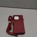Wallet Case for iPhone 15 Pro Max with Card Holder/Crossbody Wallet/Strap| RFID Blocking | Magnetic | Kickstand | Detachable | PU Leather Phone Case for iPhone 15 Pro Max,6.7 in,Wine Red