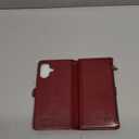 XcaseBar compatible with iPhone 17 6.3" Wallet case with Zipper Credit Card HolderRFID Blocking,Flip Folio Book PU Leather Phone case Shockproof Cover Women Men for Apple 17 case Wine Red