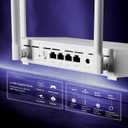 U-SPEED AX1500 WiFi 6 Router Dual Band Wireless Internet Router, Wireless Speed Up to 1.5 Gbps, Full Gigabit Ports, Beamforming, OFDMA, MU-MIMO, Parental Controls, WPA3, EasyMesh