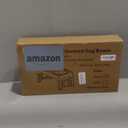 Elevated Dog Bowls Stand Adjustable 5 Heights, 45CM Foldable Dog Feeding Station with 2 Stainless Steel Bowls, Pet Bowl Elevated for Medium Large Dogs, Non-Slip Water Food Feeder, Black