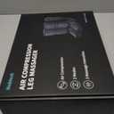 Nekteck Leg Compression Massager for Circulation and Relaxation, FSA Eligible Foot and Calf Massage Machine 2 Modes 3 Intensities with Hand-held Controller for Pain Relief, HSA Adjustable Leg Wraps