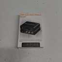 HDMI ARC Adapter, ARC Audio Extractor with Digital Optical TOSLINK SPDIF/Coaxial and Analog 3.5mm L/R Stereo HDMI ARC to RCA Audio Converter Compatible with HDTV Soundbar Amplifier