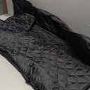 SUV Cargo Liner for Dogs Car Seat Cover Waterproof Scratchproof Cargo Cover for SUVs Sedans Vans with Bumper Flap Protector, Non-Slip, Universal Fit Car Seat Protector, Black