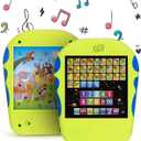Spanish Learning Tablet for Kids, Bilingual Educational Toddler Toy with Spanish ABC Alphabet, Numbers 1-10, Spelling, Where is Quiz Games, Animal Sounds and Melodies, Ages 3 and Up