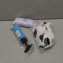 VangeBow Silent Indoor Soccer Balls for Toddlers 1-3, Inflatable Soft Plush Baby Toddler Soccer Ball Toys Gifts for Kid 3-5 Year Old Boy Girl First Birthday Gift (Cow, Pump Include)