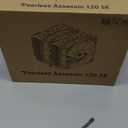 Thermalright Peerless Assassin 120 SE CPU Cooler, 6 Heat Pipes AGHP Technology, Dual 120mm PWM Fans, 1550RPM Speed, for AMD:AM4 AM5/Intel LGA 1700/1150/1151/1200/1851,PC Cooler