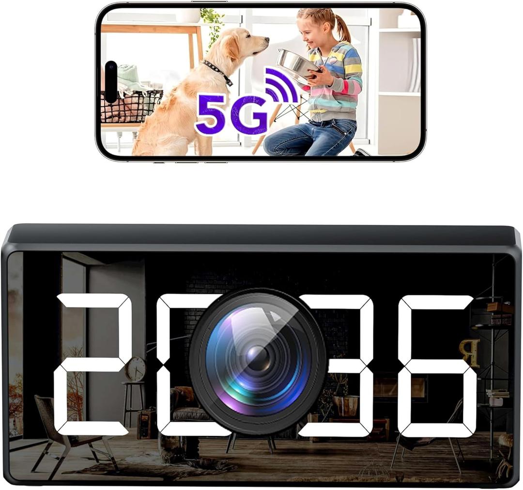 AFLCIO 5G Security Camera 4K WiFi Mini Camera with Motion Detection Night Vision 2025 Version