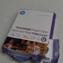 HP HeavyWeight Project Paper, Matte, 8.5x11 in, 40 lb, 250 Sheets, Works with Inkjet, PageWide, Laser Printers (Z4R14A)