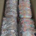 The Honest Company Clean Conscious Diapers for Sensitive Skin, Up to 100% Leakproof Hypoallergenic Fragrance-Free Baby Diapers, Girl Prints, Super Club Box, Size 5 (27+ lbs), 84 Count (Prints Vary) (Wingin' It + Catching Rainbows)