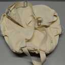 Drawstring Backpack Sports Gym Bag with Shoe Compartment and Wet Pocket String Swim Bag for Women Men Beach Backpack, Beige