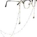 Glasses Chain, Eyeglass Strap For Women Sunglasses, 14K Gold Eyeglasses Chain, Eye Glasses Holders Around Neck (Purple Planet)