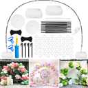 Balloon Arch Kit Adjustable Balloon Arch Stand with Base 10 feet Wide and 9 Feet Tall Balloon Garland Frame for Birthday Baby Shower Wedding Graduation Party Balloon Decorations