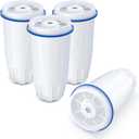 Upgraded Water Filter Replacement for Zero Pitcher and Dispenser ZR-001 ZR-004 ZP-006 ZR-017, Multi-Stage Filter System, Effectively Reducing Lead, Chromium, PFOA, and PFOS, Pack of 4, By DESENRUIS