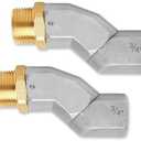 1 PCS 3/4 Inch NPT Fuel Hose Swivel 360 Rotating Connector for Fuel Nozzle Multi Plane Fuel Plane Swivel