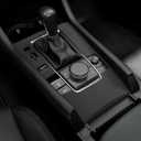 AOKIO Compatible with 2020 2021 2022 2023 2024 2025 Mazda 3 Accessories Center Console Gear Shift Panel Cover Trim (Matte Black, Not for CX5/CX30/CX50)