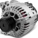 13853 AAN5178 Alternator Compatible for Volkswagen for TT 2000-2006 for Beetle 1999-2006 2010 for Jetta 99-05, 120Amp / 12 Volt New Alternator 113275, ABO0229
