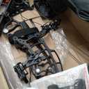 Compound Bow Set for Steel Ball, Draw Weight 40-65 LBS, Short-Axis Hunting Compound Bow, can Shoot Arrow and Steel Ball for Archery Hunting Target Shooting Bowfishing