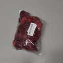 Bow Napkin Rings Set of 12 Luxury Soft Burgundy Velvet Napkin Holders, Elegant Bow Design for Christmas Holiday Dinner Wedding Party Table Decor