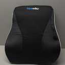 Lumbar Support Pillow for Office Chair Car Back Support Pillow, Memory Foam Gaming Chair Desk Chair Back Cushion for Lower Back Pain Relief, Ergonomic Back Rest with Double Adjustable Straps