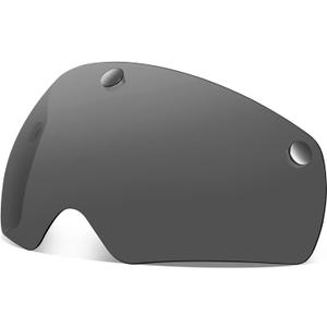 VICTGOAL Detachable Magnetic Bike Helmet Goggles Visor Especially Deisgned for VG110/VG112 Bicycle Helmet (Black)