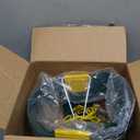 High Back Full Bucket Toddler Swing Seat with Yellow Coated Chains Fully Assembled Baby Swing Set Accessories