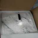 White Marble Cutting Board 12x16 Inch, Marble Board for Cheese Charcuterie