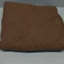 Smiry Waterproof Dog Bed Cover Blanket 40x50, Soft Reversible Pet Blanket, Washable Leakproof Cats Dogs Couch Cover for Sofa, Couch, Furniture, Brown/Chocolate