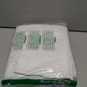 Ascoza 2pack 120 Inch White Round Tablecloth in Polyester Fabric for Wedding/Banquet/Restaurant/Parties