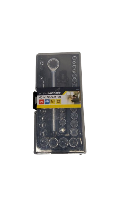 Project Partners 40 Piece Socket Set