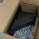 GADFISH Spare Tire Carrier, Spare Tire Mount Boat Trailer Carrier Bracket, Heavy Duty Lock Holder, Fits 4 & 5 & 6 Lugs Trailer Wheels on 4", 4.5'', 4.75'', 5'' and 5.5'' Bolt Patterns, Holds up to 150 Lbs