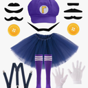 Halloween Costumes Accessories for Adults Women - Halloween Costume 2025 Cosplay Party Set for Teen Girls