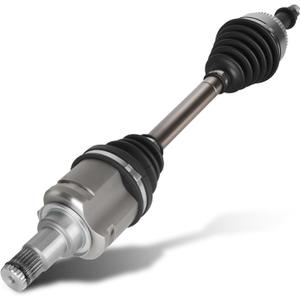 Front Left Drive Side CV Axle Shaft Assembly for Toyota Camry 2.4L (2002-2009, Excl. Hybrid), Solara 2.4L (2004-2008, Manual Trans Only), Highlander 2.4L (2001-2007 FWD, Base Only)  Gas Model Only