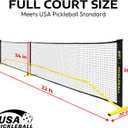 A11N SPORTS Designed for All Weather Conditions with Steady Metal Frame and Strong PE Net, Regulation Size Net with Carrying Bag- 22 Wide x 36 Tall, Indoor/Outdoor Use