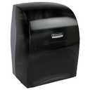 Kimberly-Clark Professional Sanitouch Manual Hard Roll Paper Towel Dispenser (09990), Black, Universal 1.5" Core Compatible, Wall Mounted, for Commercial Hand Towels (Qty 1)