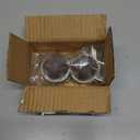 Tea Infusers for Loose Tea 3 Sets Tea Infuser Loose Leaf Tea Steeper Tea Stainless Steel Ball Mesh Tea Strainer Filters with Crtstal Pendant (Metal Owl)