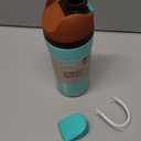 Owala Kids FreeSip Insulated Stainless Steel Water Bottle with Straw for Sports, Travel, and School BPA-Free Sports Water Bottle, 16 oz, Mint Chocolate