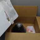 Black Wall Sconce, HWH Industrial Indoor Wall Light Fixture, Single Wall Vanity Light Brass Barn Wall Sconce Lamp for Bedroom Kitchen, Black and Gold Finish, 5HZG56B-L BK+BG